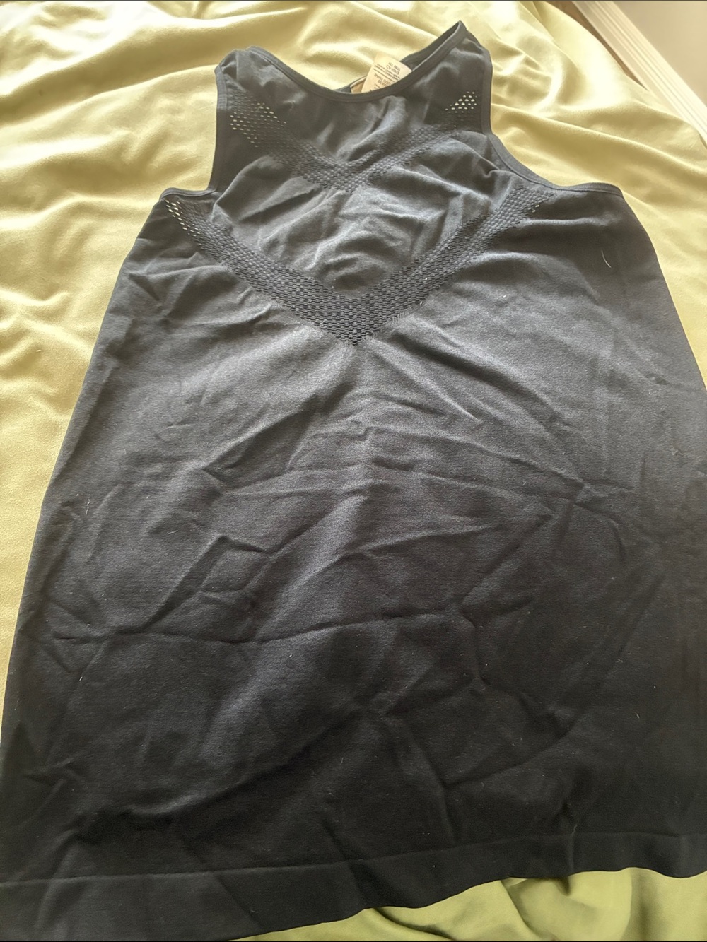 climawear Black Seamless Performance Sports Tank